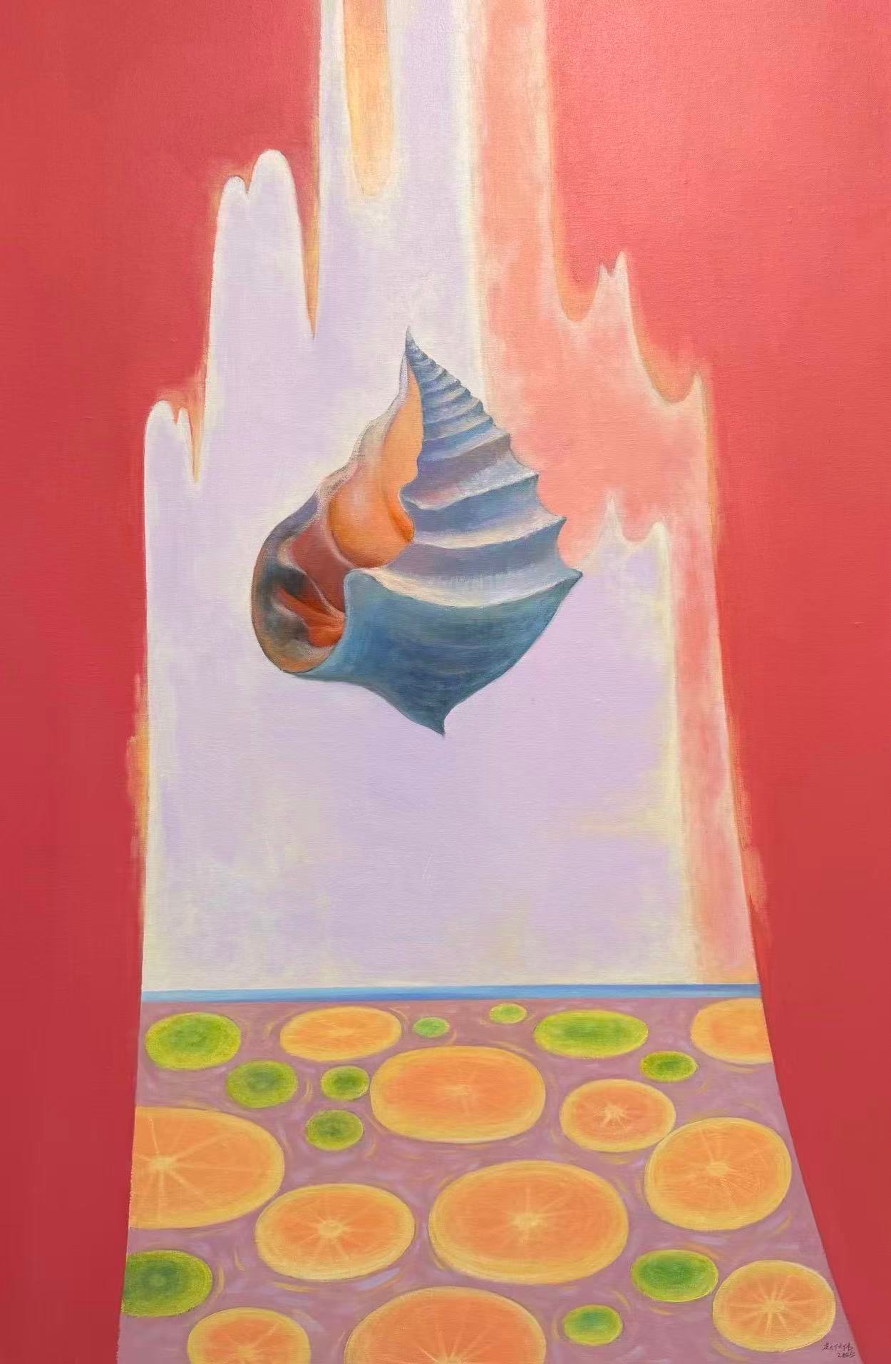 The sound of the sea