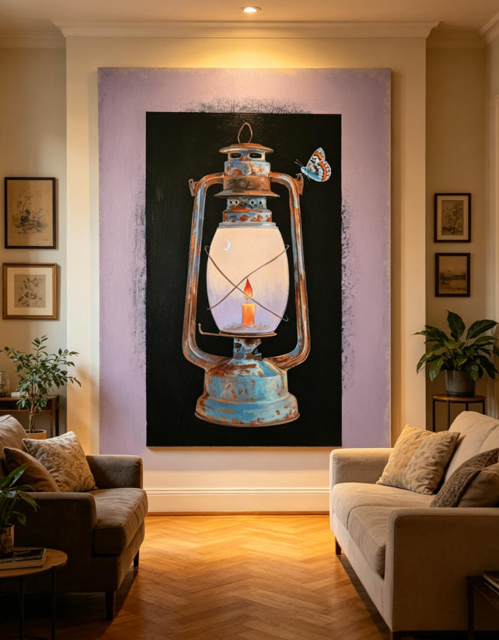 Moonlight in the Lamp