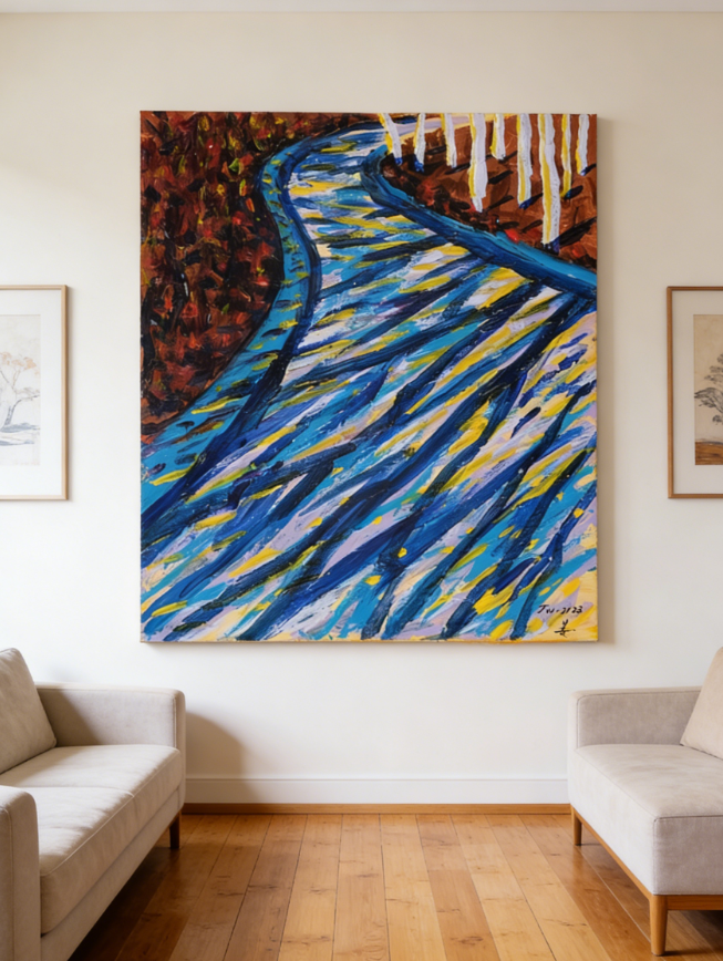 Mad Landscape-Splendid Tree Shadows