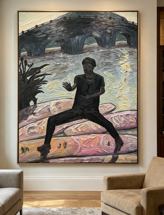 Self-portrait of Shunfeng Mountain