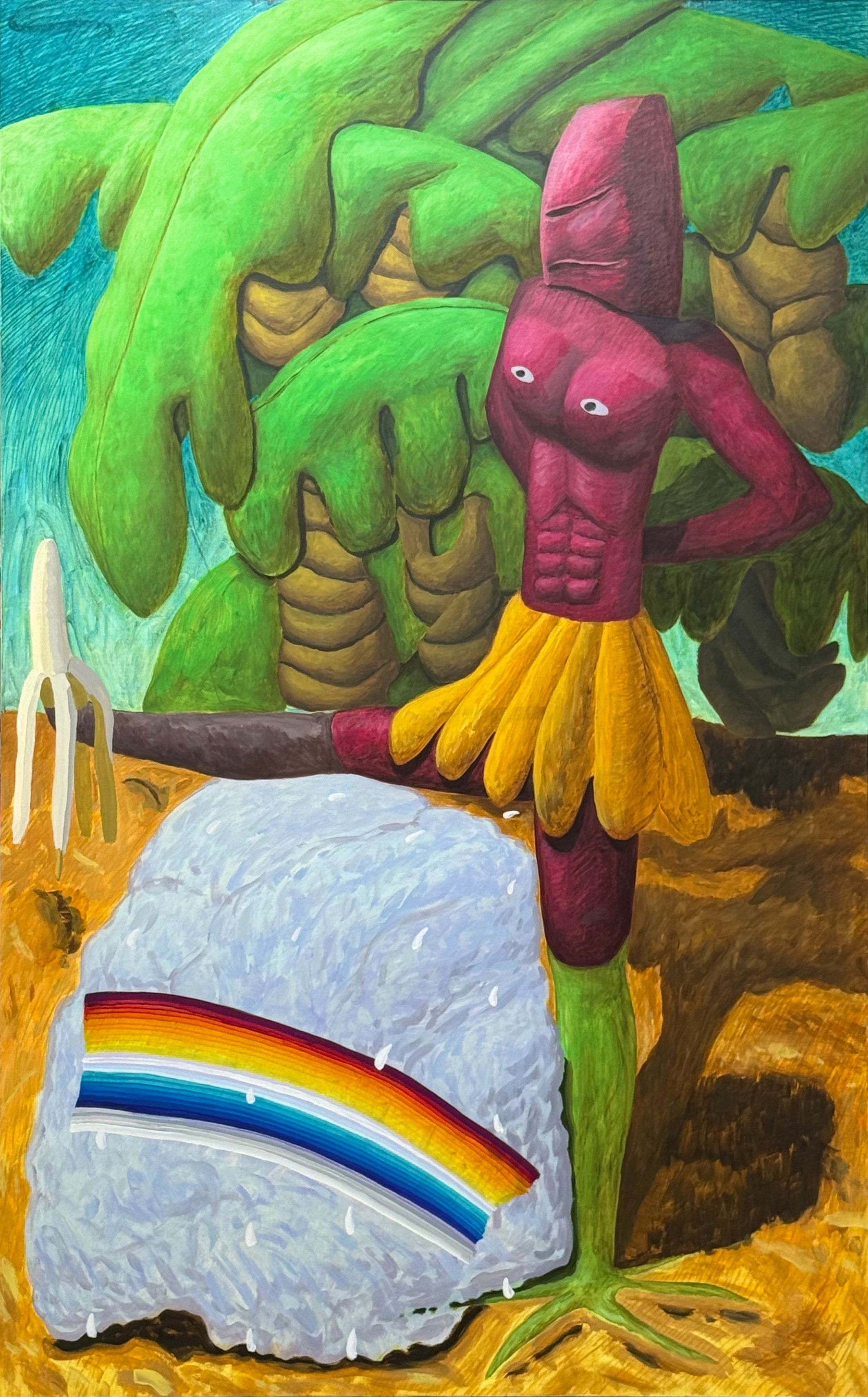 Rainbow banana