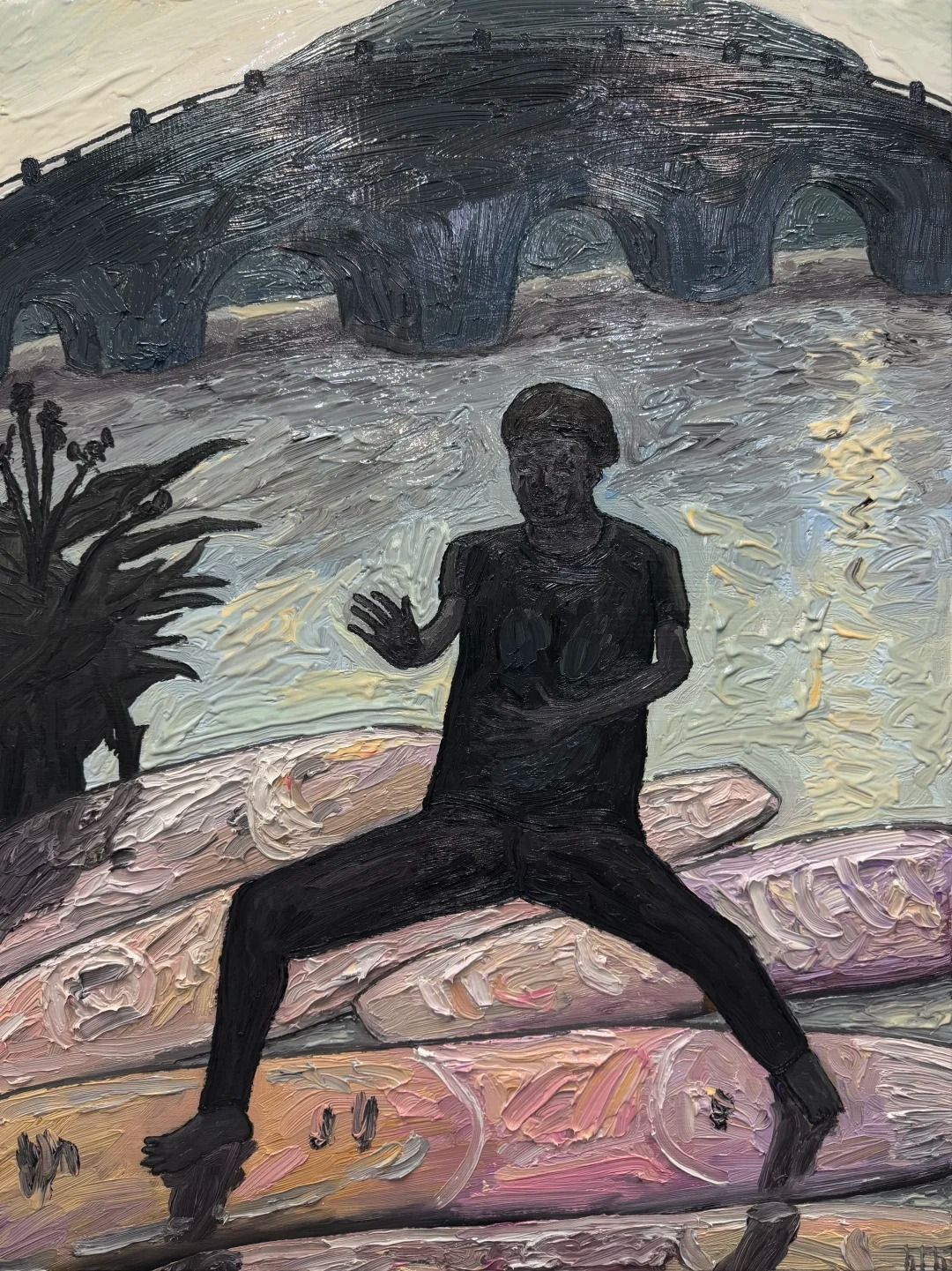 Self-portrait of Shunfeng Mountain