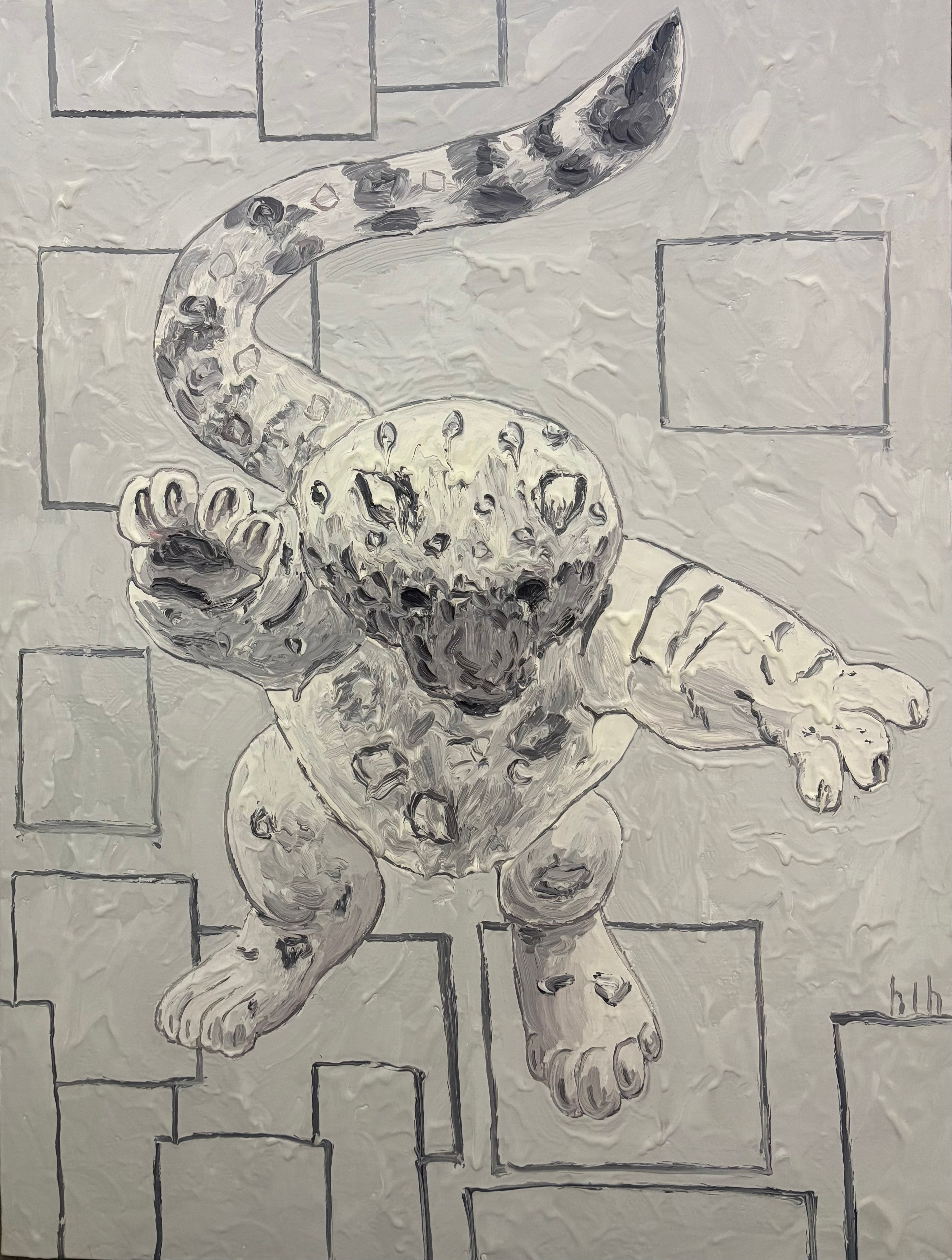 The falling leopard