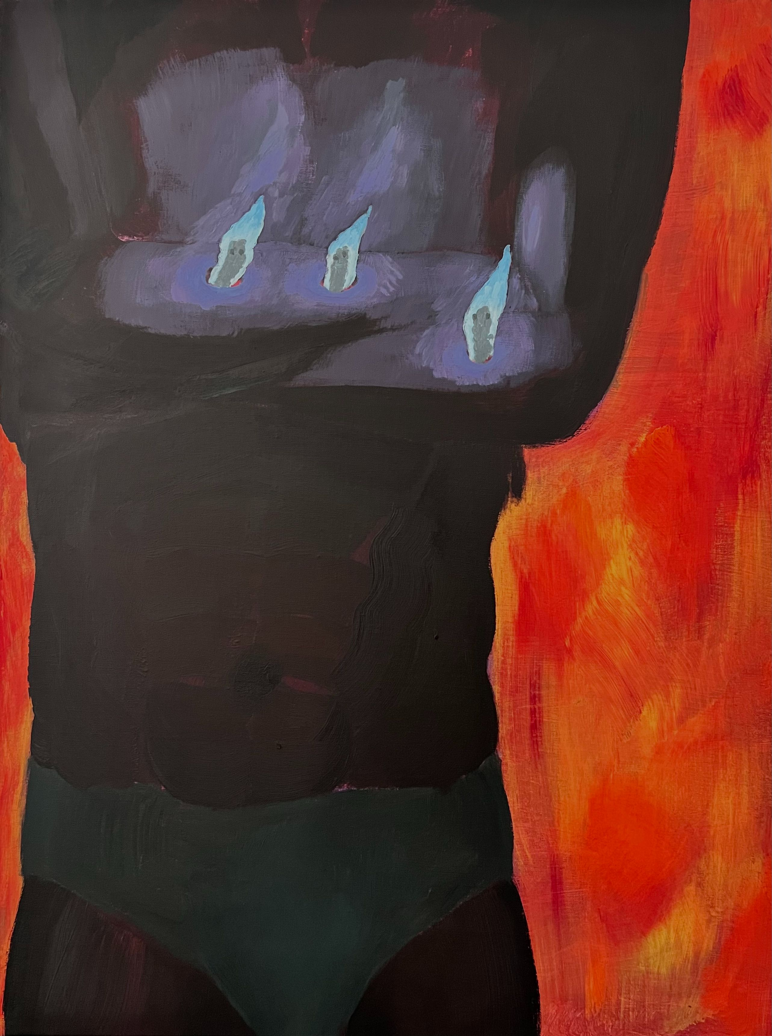 Blue flame