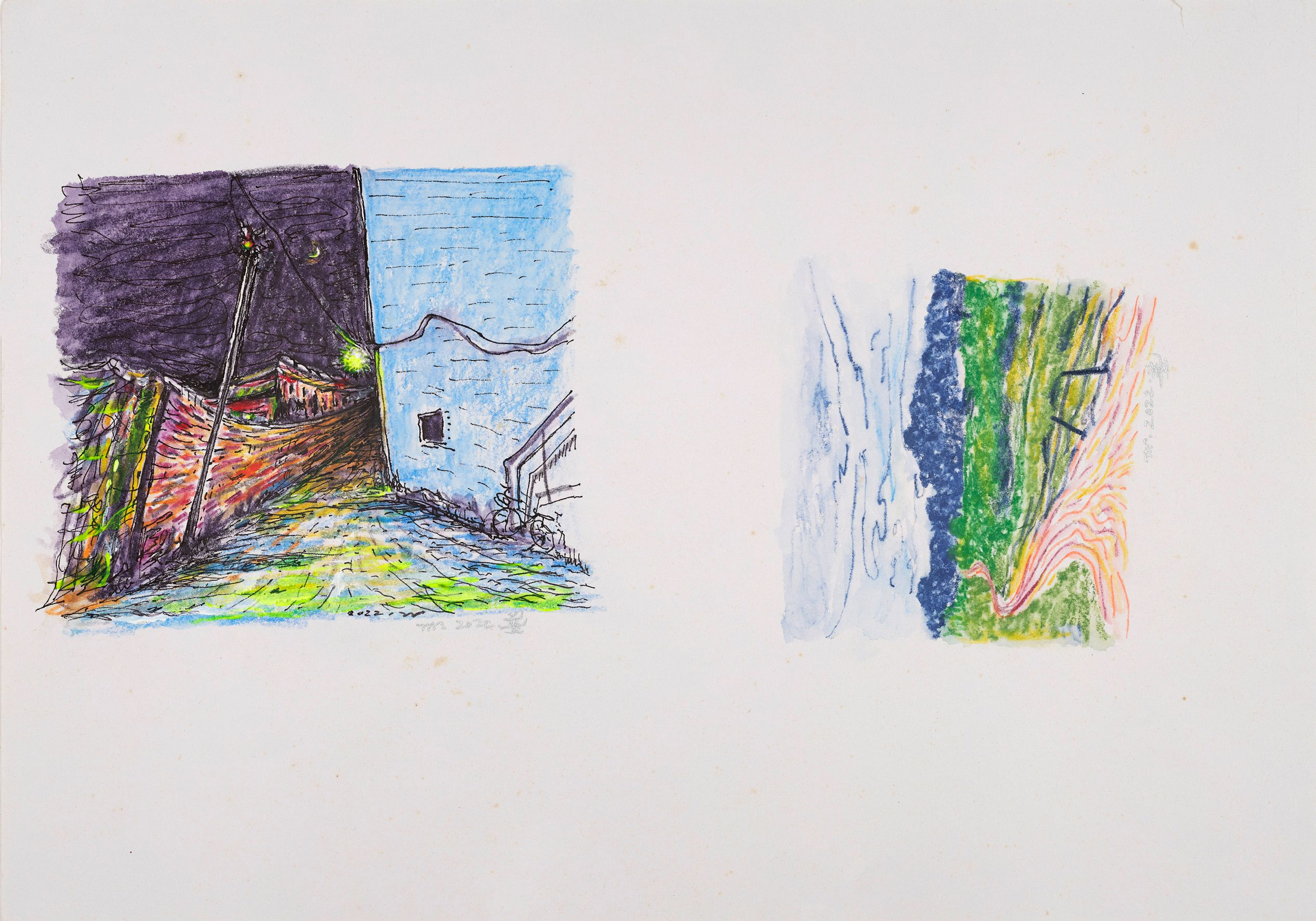 The village paths &amp; the paths in the fields